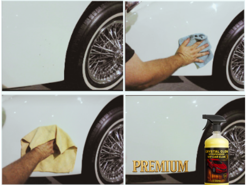 Crystal Glow Premium – Cera Automotiva com Carnaúba Pura