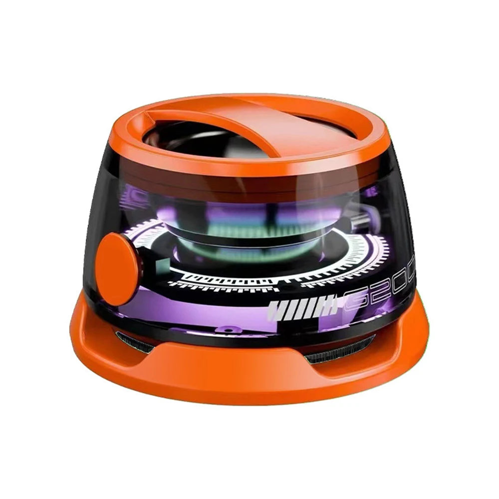 Caixa de Som Bluetooth Portátil G200 - Iluminação RGB e Fixação Magnética