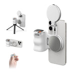 Suporte Magnético Inteligente para Celular com Luz e Controle Remoto