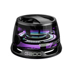 Caixa de Som Bluetooth Portátil G200 - Iluminação RGB e Fixação Magnética